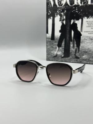 Rayban Gümüş Çerçeve Mürdüm Cam Unisex Güneş Gözlüğü G1349 Siyah