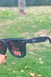 Rayban Wayfarer Mat Unisex Güneş Gözlüğü  G109 Diğer