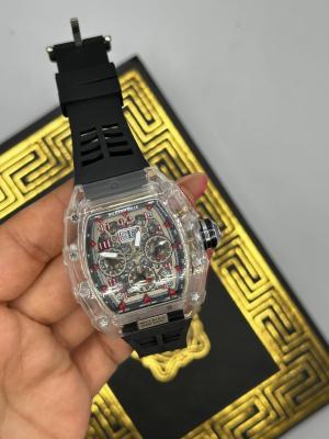 Richard Mille ChronoGraph Siyah Erkek Saat S496 