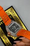 Richard Mille ChronoGraph Turuncu Mavi Erkek Saat  S499 Diğer