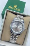 Rolex Datejust Gümüş Unisex Kol Saati  S598 Diğer
