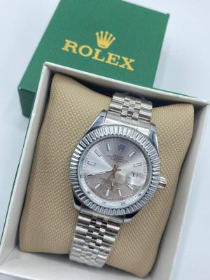 Rolex Datejust Gümüş Unisex Kol Saati  S598