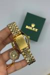 Rolex Datejust Gold Mavi Kadran Erkek Kol Saat S918