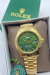 Rolex Day-Date Gold -Yeşil Kadran Erkek Kol Saati  S625 Diğer