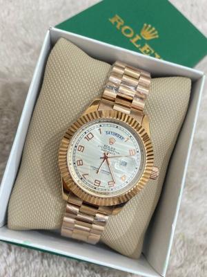 Rolex Day-Date Rose Erkek Kol Saati  S578