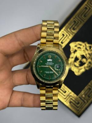 Rolex Day-Date Gold Green Erkek Kol Saat S892