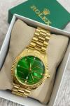 Rolex Gold Yeşil Kadran Erkek Kol Saati  S577 Diğer
