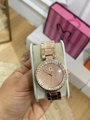 Rolex Rose Taşlı Kadın Kol Saati  S559