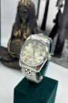 Rolex Taşlı Gümüş Saat  S356 Diğer