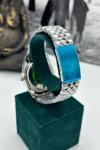 Rolex Taşlı Gümüş Saat  S356 Diğer