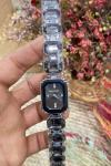 Swarovski Siyah Kadın Kol Saati  S562 Siyah