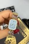 Swarovski Beşgen Gold Beyaz Taşlı Kadın Saat  S415 Diğer