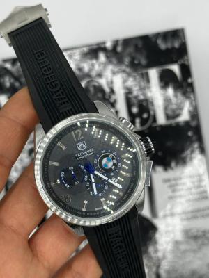 Tag Heuer Carrera GMT BMW Siyah Erkek Kol Saati S553 Siyah
