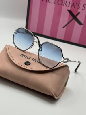 Yeni Sezon Miu Miu Mavi Camlı  İthal Kadın Güneş Gözlüğü  G1897