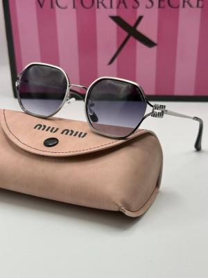 Yeni Sezon Miu Miu Gümüş İthal Kadın Güneş Gözlüğü  G1896