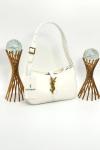 YVES SAINT LAURENT LE 5 Â 7 SHOULDER BAGS  WHİTE Beyaz