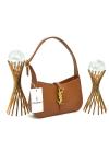 YVES SAINT LAURENT LE 5 Â 7 SHOULDER BAGS BROWN Kahverengi